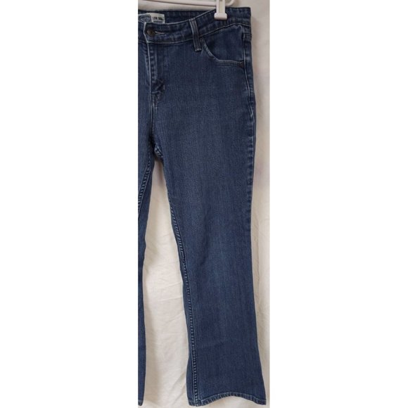 Levis Signature Misses 14 Medium Low Rise Bootcut Medium Wash Denim Jeans 38x30 - Picture 5 of 11